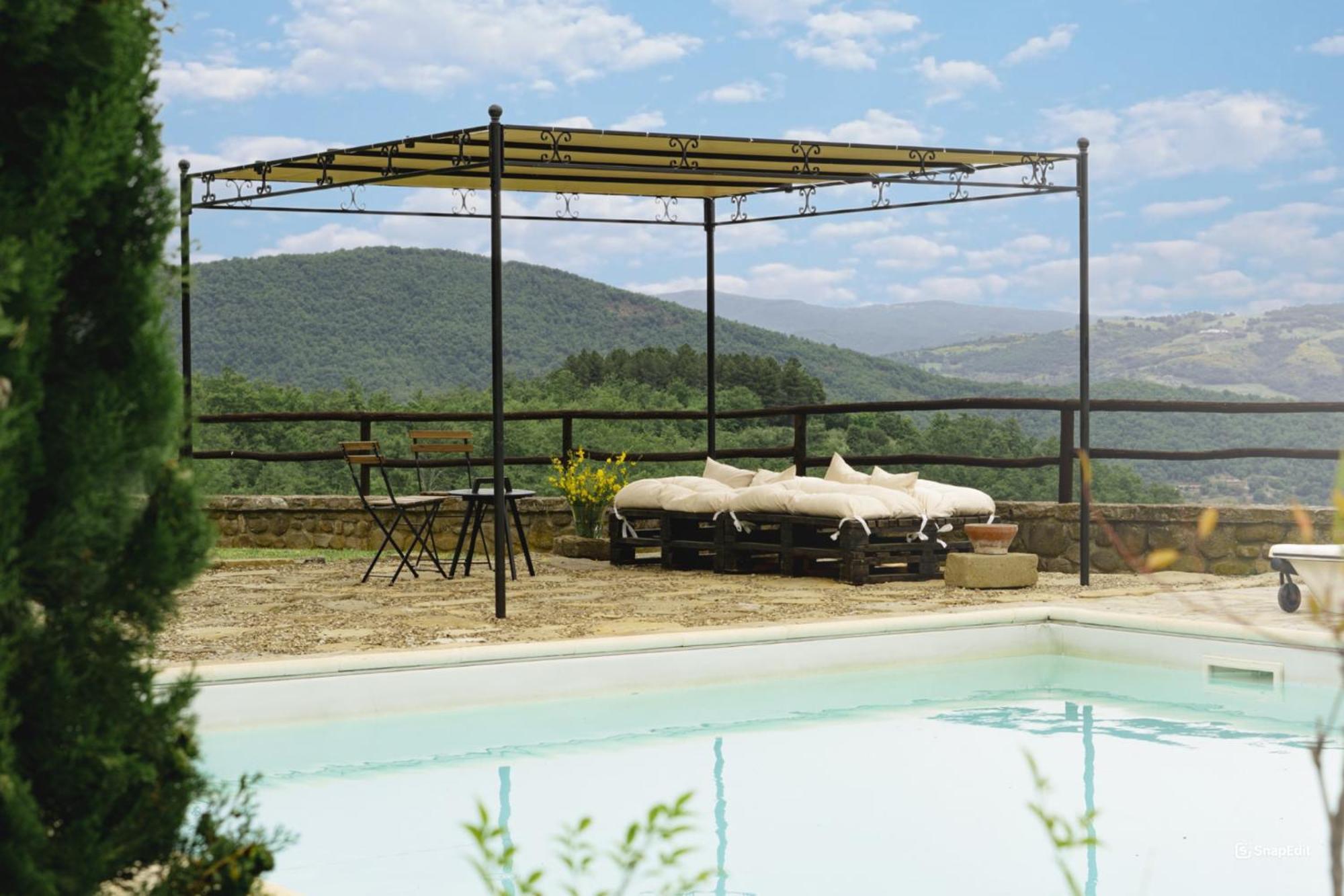 Villa Elisa - Private Pool & Airco Near Reschio Castle Lugnano 外观 照片