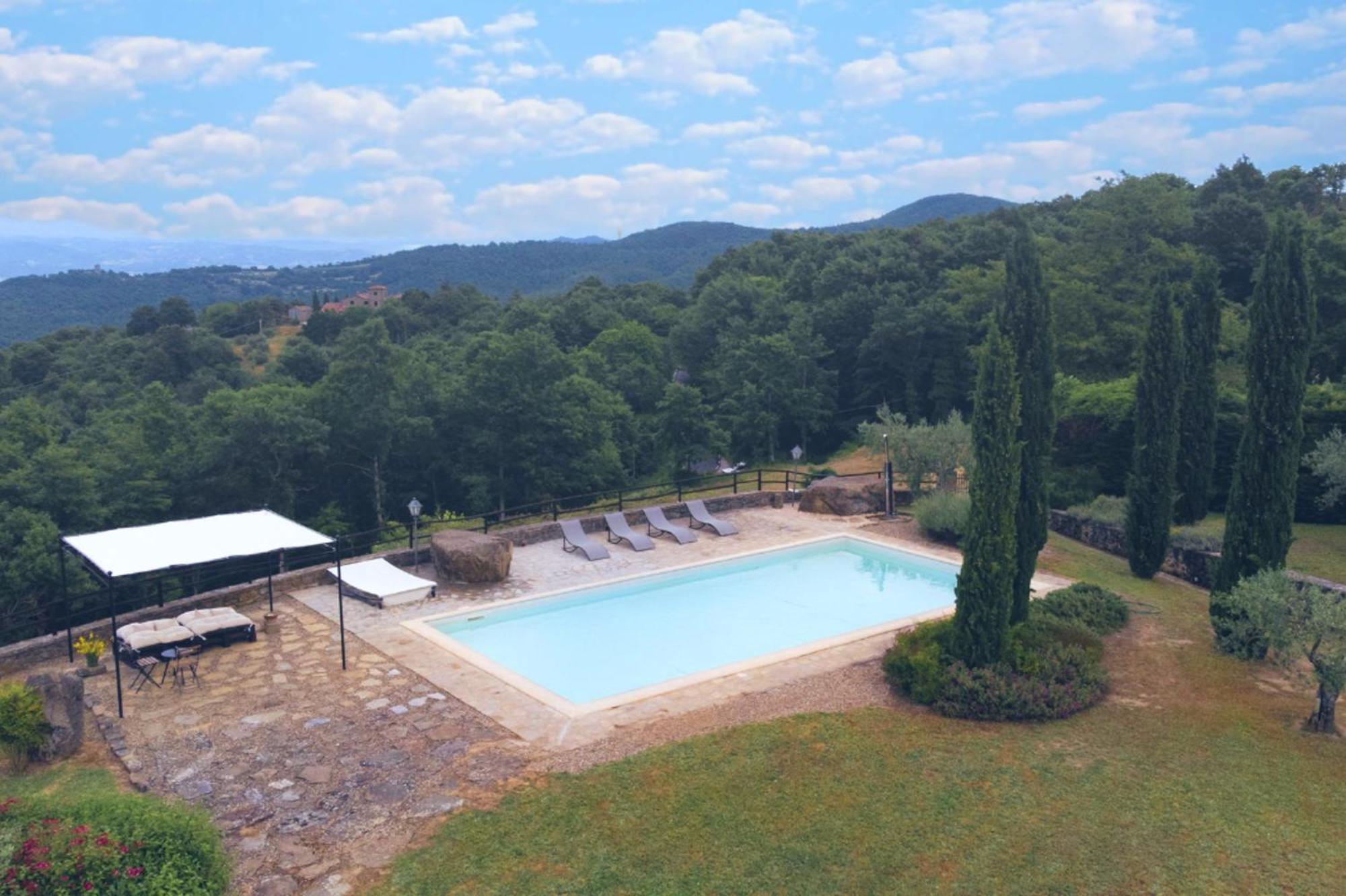 Villa Elisa - Private Pool & Airco Near Reschio Castle Lugnano 外观 照片